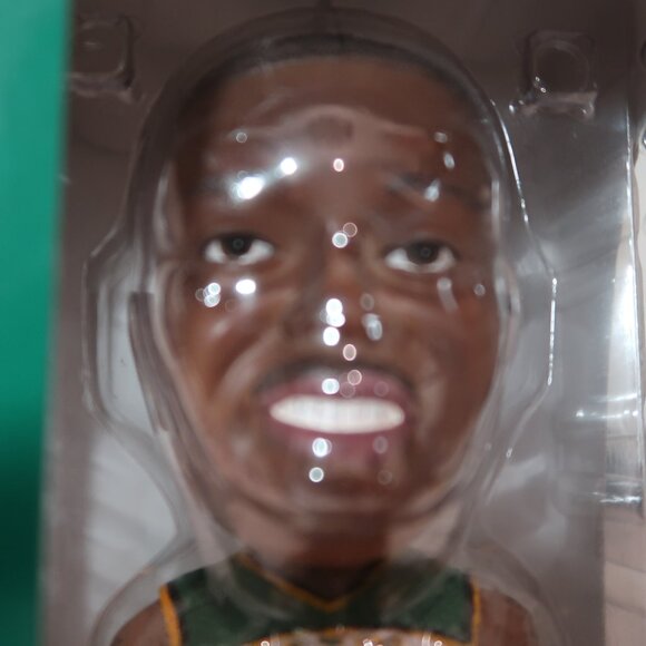 RARE Vintage Rashard Lewis Seattle Supersonics Sonics NBA Away Bobblehead in Box - Picture 3 of 11